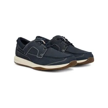 Dámské polobotky Clarks Polobotky Sailview Lace 26176972 Tmavomodrá 44_5
