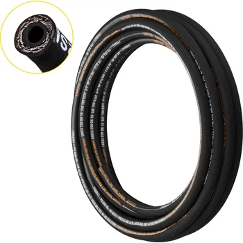 Pěstitelství Vevor Hydraulická hadice 3/4 inch × 50 ft 3120psi 2-vr. opletení −20℃–140℃