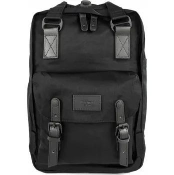 Městský batoh Školní batoh městský outdoor Himawari HM188L na notebook 13,3 14,1 černý