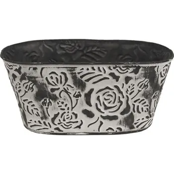 Obal na květináč Obal/květináč plechový K2984, truhlík