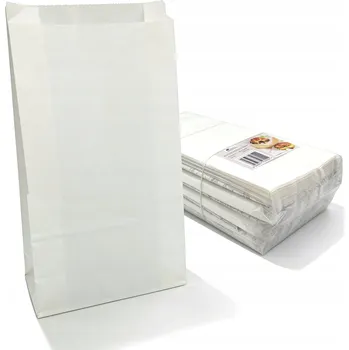 Obraz Papírové sáčky na svačinu bílé 500ks 120x200 mm - na koblihy, donuty, sendviče