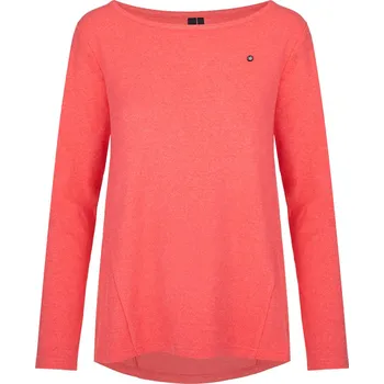 Loap Bebida Dámské triko s dlouhým rukávem CLW22157 Rose Red Melange | Gray XL