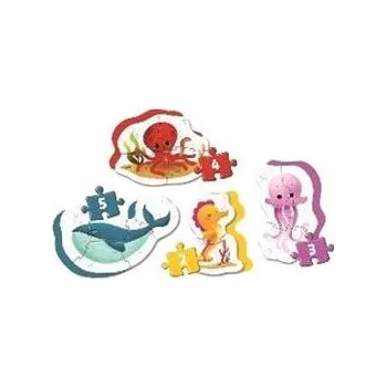 Puzzle Clementoni 14dílné Puzzle Moje první puzzle s vodními živočichy