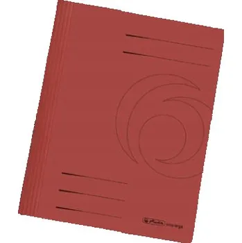 Sešit herlitz A4 červený kartonový do 240 listů 11034295