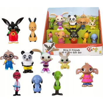 Figurka Sada figurek BING Figurky Bing a přátelé 10 ks