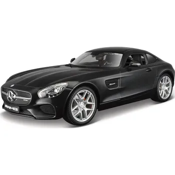 autíčko Maisto Mercedes-AMG GT 1:18 černá metalíza