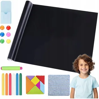 KŘÍDOVÁ MAGNETICKÁ TABULE 45X100CM SAMOLEPICÍ DO KAVÁRNY