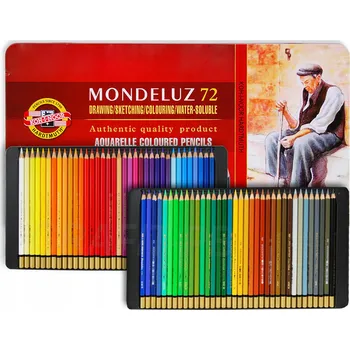 Pastelka Pastelky akvarelové Koh-I-Noor 72 ks