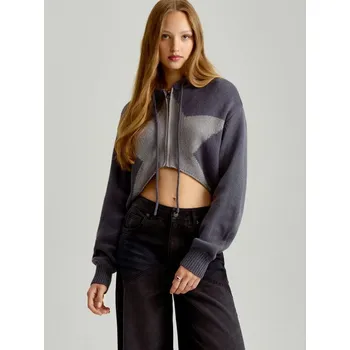 Oblečení a móda Svetr s&nbsp;kapucí - XS - House - tmavošedý - 483BX-90X