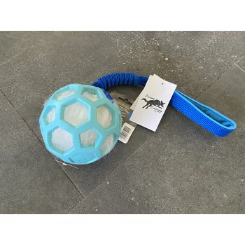 Hračka pro psa Sweet Energy.cz JW hol-EE plněné ovcí Bungee Barva: modro-mintová, Velikost: M