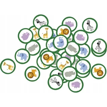 Konfeta Narozeninové konfety Safari - 36 ks zvířat