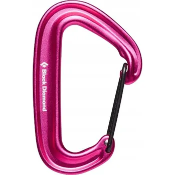 Black Diamond Karabina MiniWire Růžová