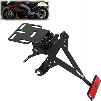 Držák SPZ DRŽÁK SPZ NA MOTOCYKL S LED OSVĚTLENÍM