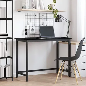 stůl Černý dub 80 x 50 x 76,5 cm Inženýrské dřevo a ocel