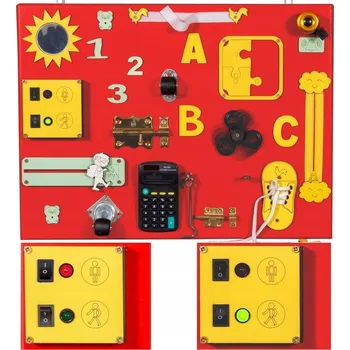 Obraz Senzorická manipulační tabule ELEKTRONIK 50X37