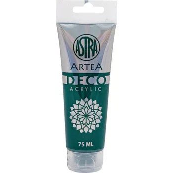 Vodová barva ASTRA DECO ARTEA akrylová Barva 75 Ml ZELENÁ