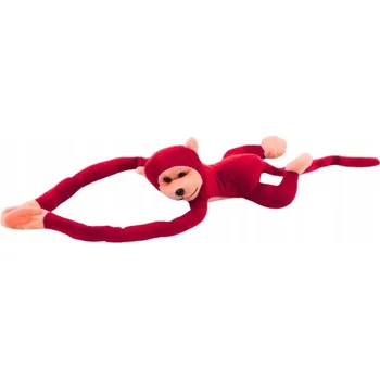 plyšák Plyšák Opička se Zvukem Červená 80 cm