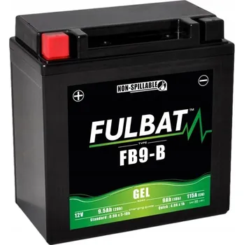 Motobaterie Akumulátor Fulbat YB9-B DRY FB9-B 12V 9,5Ah 130A
