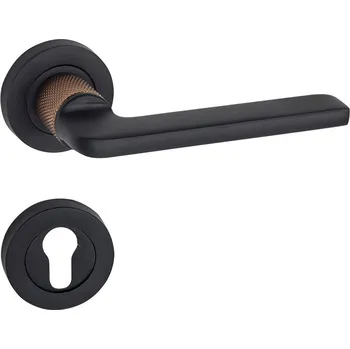 Dveřní kování Kalviva Gea Dveřní kování, PZ, matné černé 973295