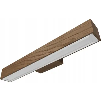 Nástěnné svítidlo LED nástěnné svítidlo Wood hnědé, integrovaný LED zdroj 18 W