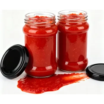 Sklenice 30 ks Sklenice 315 ml se šroubovacím uzávěrem Zavařovací Sklenice na zavařeniny povidlo med