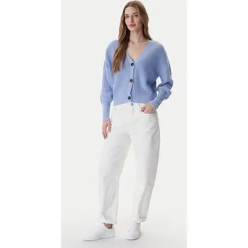 Dámský svetr Vero Moda Kardigan Lea 10249632 Světle modrá Regular Fit S