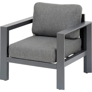 DEOKORK Hliníkové křeslo VANCOUVER (antracit)