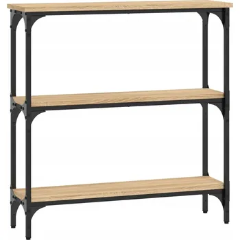 Konzolový stolek Konzolový stolek dub sonoma 75x22,5x75 cm