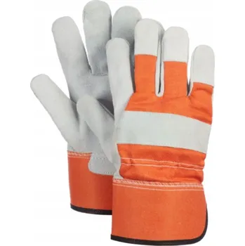 Pracovní rukavice Pracovní rukavice Verken Canadian univerzální kožené/textilní, 2 ks