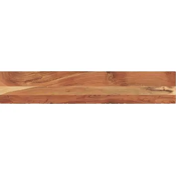 Obývací pokoj vidaXL Stolní deska 180x20x3,8 cm obdélníková hrubé mangovníkové dřevo [371626] Barva: Akáciové dřevo (přírodní)