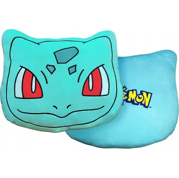 Polštář Dětský tvarovaný Polštář POKEMON Bulbasaur Halantex dekorační