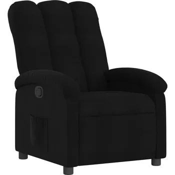 Křeslo Černé křeslo s funkcí sklápění, rozměry 70 x 93 x 101 cm