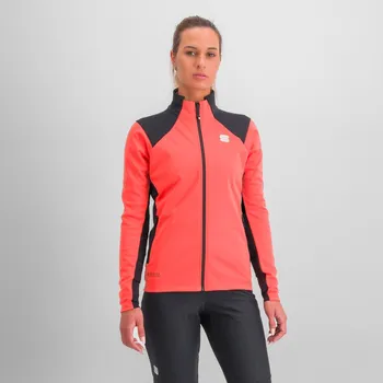Běžkařské boty Sportful Squadra W Jacket M červená/černá