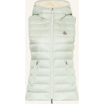 Moncler Dámská Peřová Vesta Glygosse, světle zelená, 40