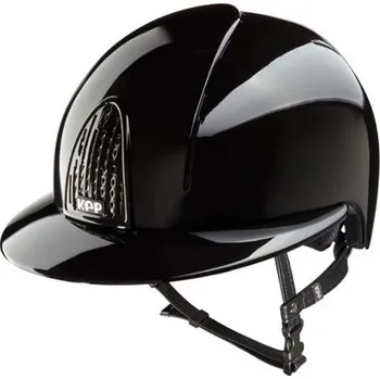 Jezdecká přilba Jezdecká bezpečnostní přilba KEP Smart Polish Polo, černá, vel. M