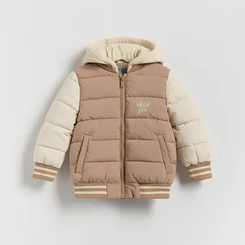 Chlapecká bunda Reserved - Bunda bomber - béžová - 848HF-80X - 848HF-80X-92