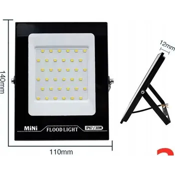 Halogenový reflektor mini 30W IP67 venkovní