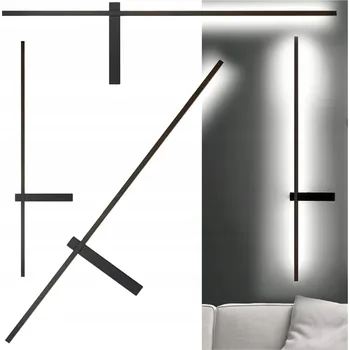 Nástěnné svítidlo Nástěnné svítidlo Masterled černé, integrovaný LED zdroj 8 W