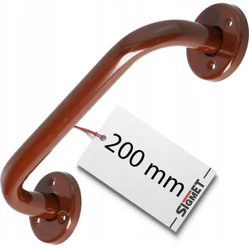 Dveřní kování Madlo ke dveřím Sigmet 240 cm hnědé