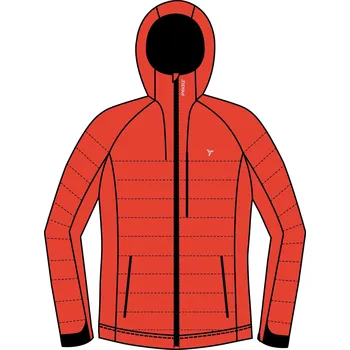 SILVINI Pánská Primaloft bunda Rutor 2XL VÍNOVÁ|ČERNÁ|ČERVENÁ