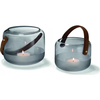 Svícen Philippi MARLON Lucerna Svícen 14 cm Šedá