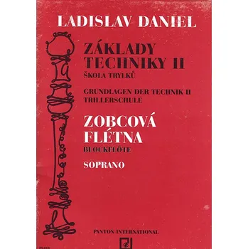Hudebniny DANIEL - Základy techniky 2.díl pro sopránovou flétnu