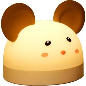 Noční světlo Winner Group LED noční světlo + budík Myška, akumulátorové&nbsp;9965