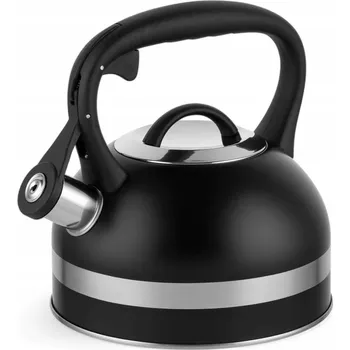 Konvice na čaj Tradiční ocelová Konvice Florina 1,8 l černá