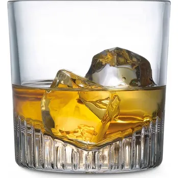 Sklenice Orrefors CALDERA Křišťálové sklenice na whisky 325 ml 4 Ks