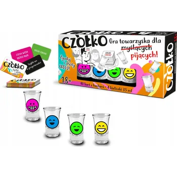 Desková hra Společenská párty hra skleničky hesla ČELOVKA