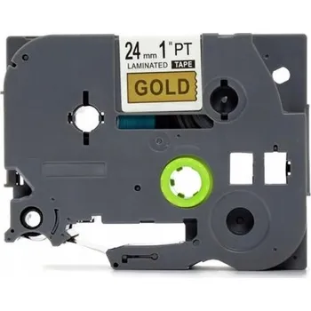 Pásek do tiskárny Páska do Brother TZ-851 24mm 8m Zlatá TZe-851