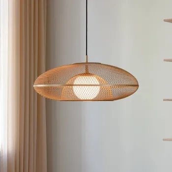 Závěsné světlo UMAGE Faraday Large, mosazná barva, Ø 60 cm - Stříška – Ø 12 cm, výška 7 cm mosaz, černá 1 x 15 W LED - Doprava zdarma