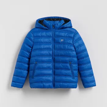 Reserved - Bunda s kapucí - modrá - 769HF-55X - 769HF-55X-164