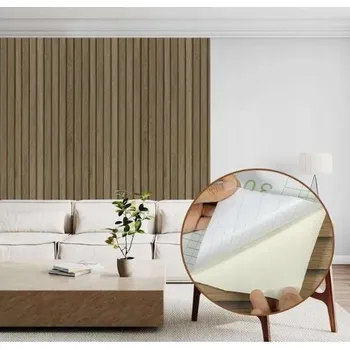 Tapeta Tapeta na zeď samolepicí nábytková dýha imitace dřeva PVC 60 x 500 cm